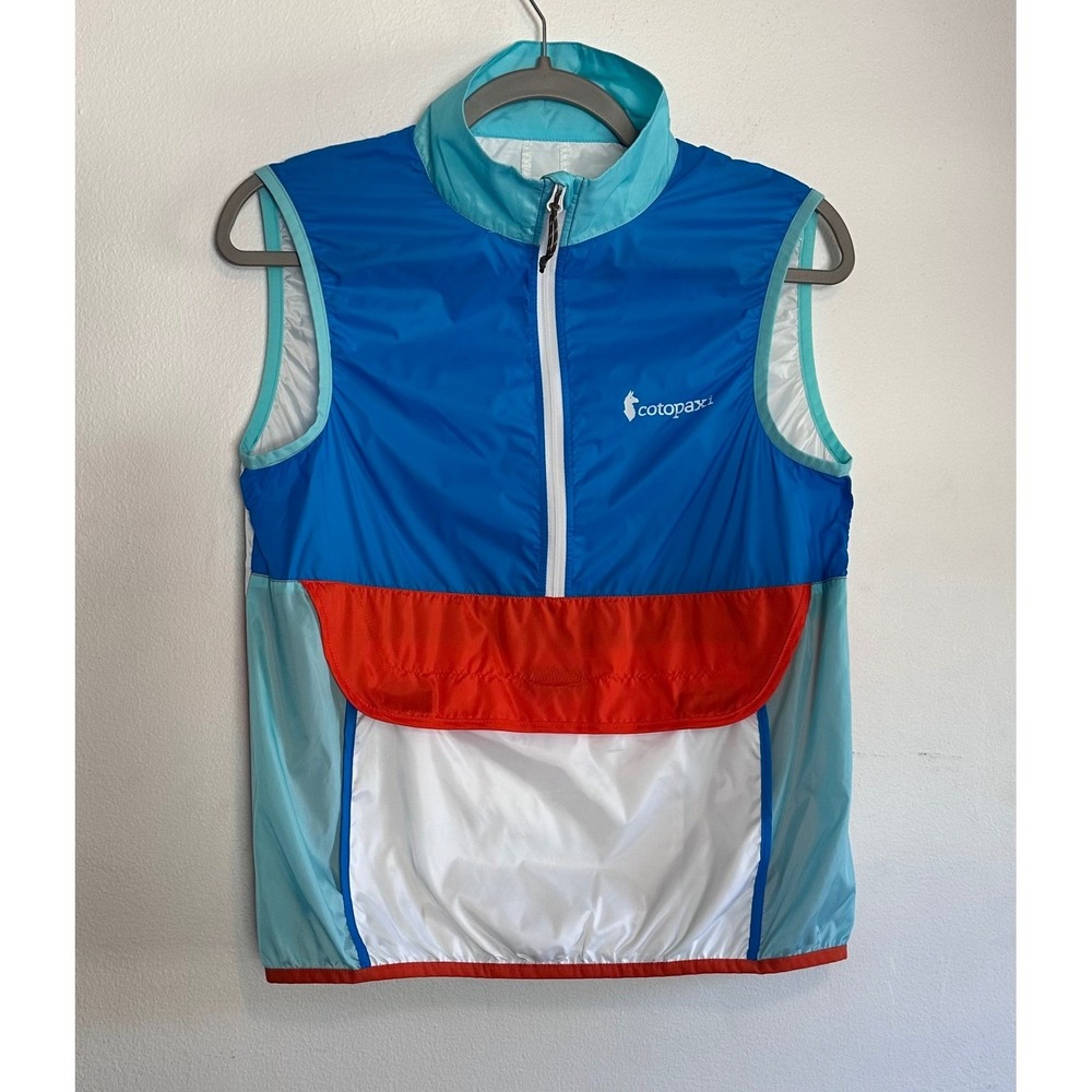 NWOT Cotopaxi Teca Half-Zip Windbreaker Vest Colorblock Gorpcore Utility Outdoor